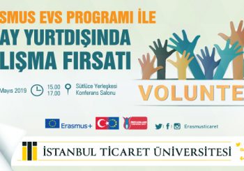 Erasmus EVS Programı ile 12 Ay Yurtdışında Çalışma Fırsatı