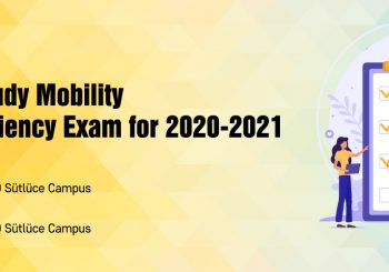 THE ERASMUS+STUDY MOBILITY ENGLISH PROFICIENCY EXAM FOR 2020-2021